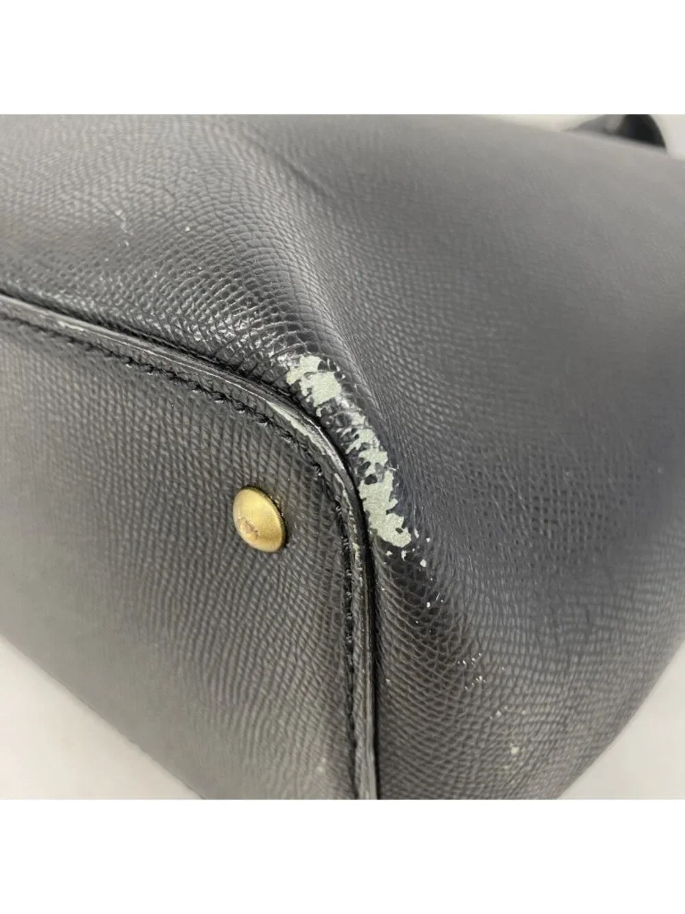 ★SOLD★ Chanel Tote Caviar Leather Black Gold - Picture 6 of 10
